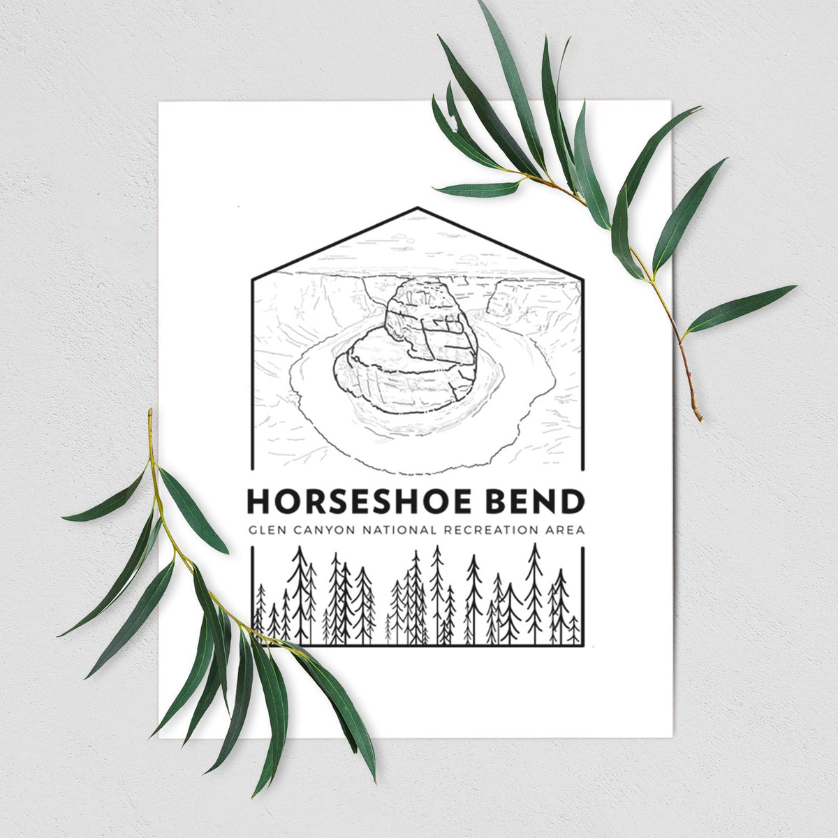 Horseshoe Bend - Glen Canyon National Recreation Area - Fine Art Print