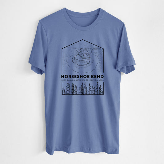 Horseshoe Bend - Glen Canyon National Recreation Area - Lightweight 100% Cotton Unisex Crewneck