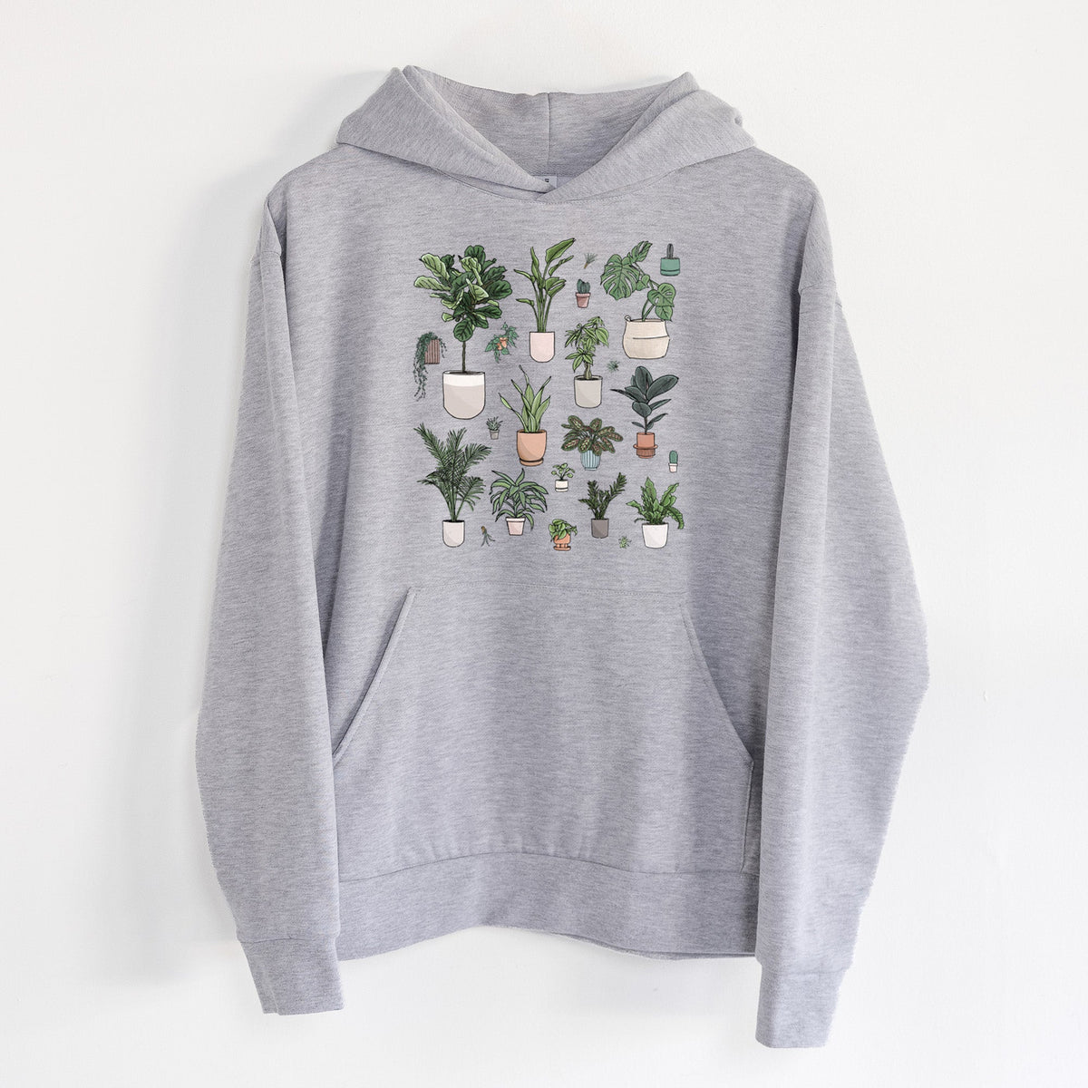 Collection of Houseplants  - Statement Midweight Hoodie