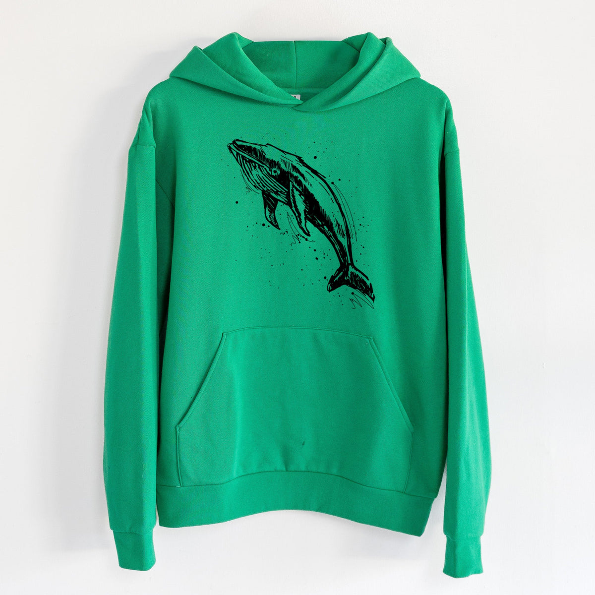 Humpback Whale  - Statement Midweight Hoodie