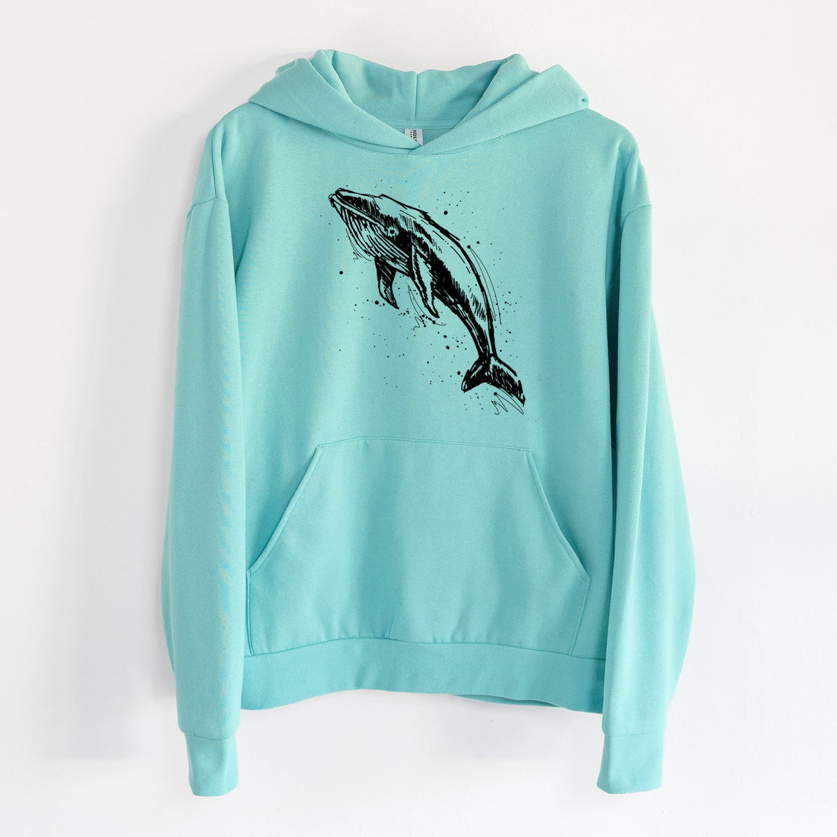 Humpback Whale  - Statement Midweight Hoodie