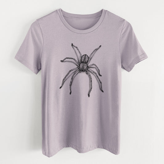 Huntsman Spider - Olios giganteus - Women's Lightweight Relaxed Fit 100% Cotton Crewneck