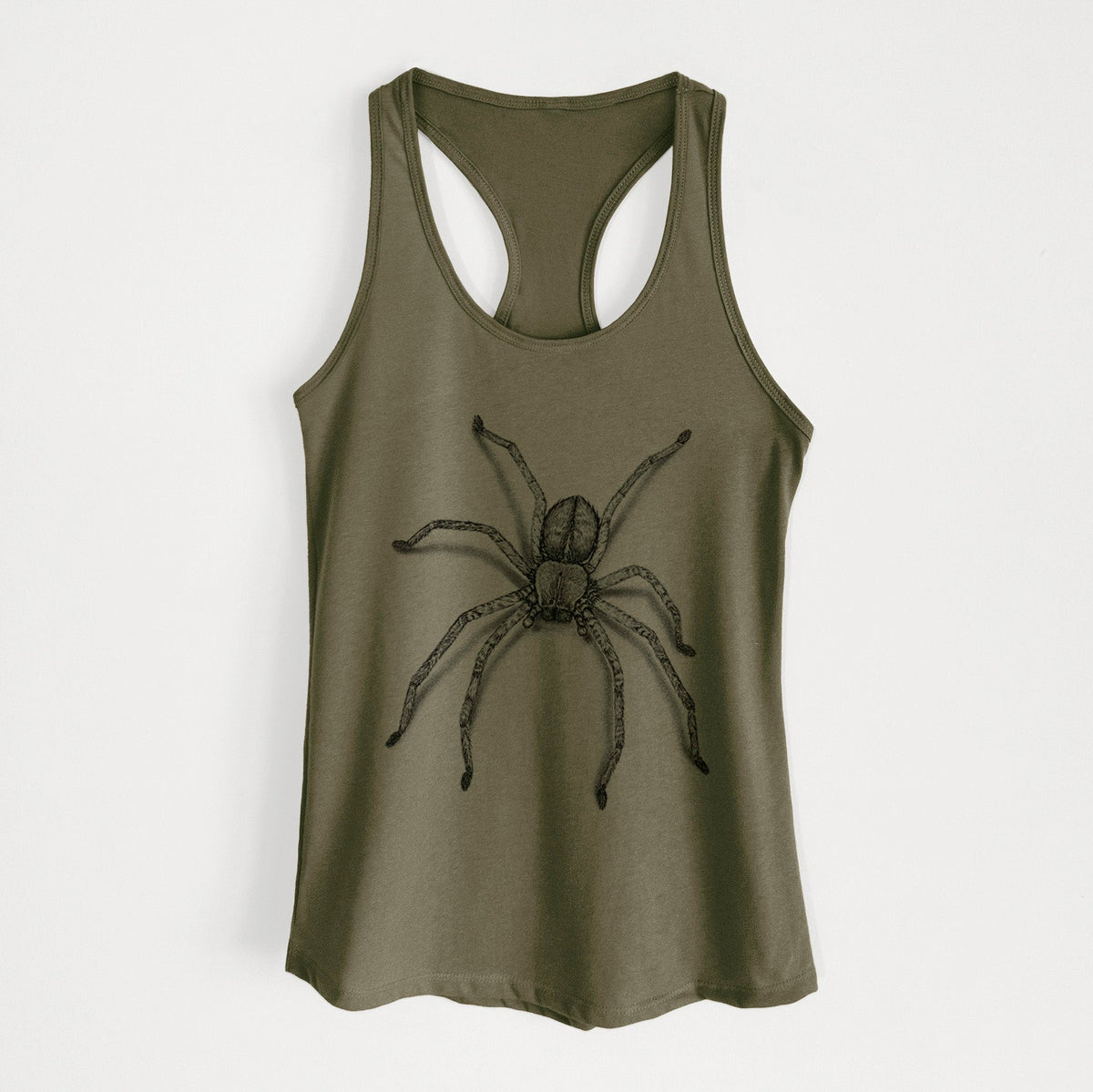 Huntsman Spider - Olios giganteus - Women's Racerback Tanktop