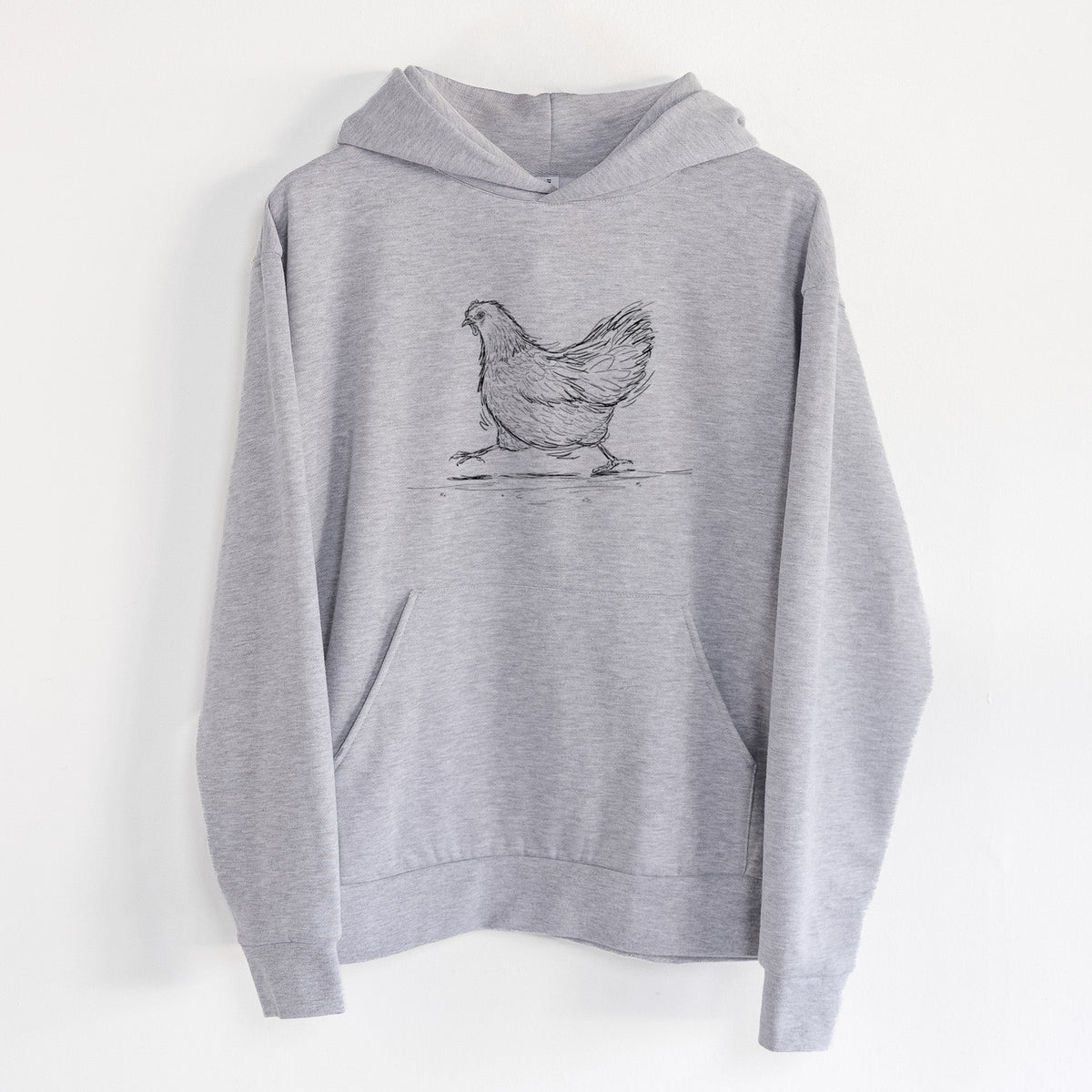 Hurried Hen - Orpington Chicken  - Statement Midweight Hoodie