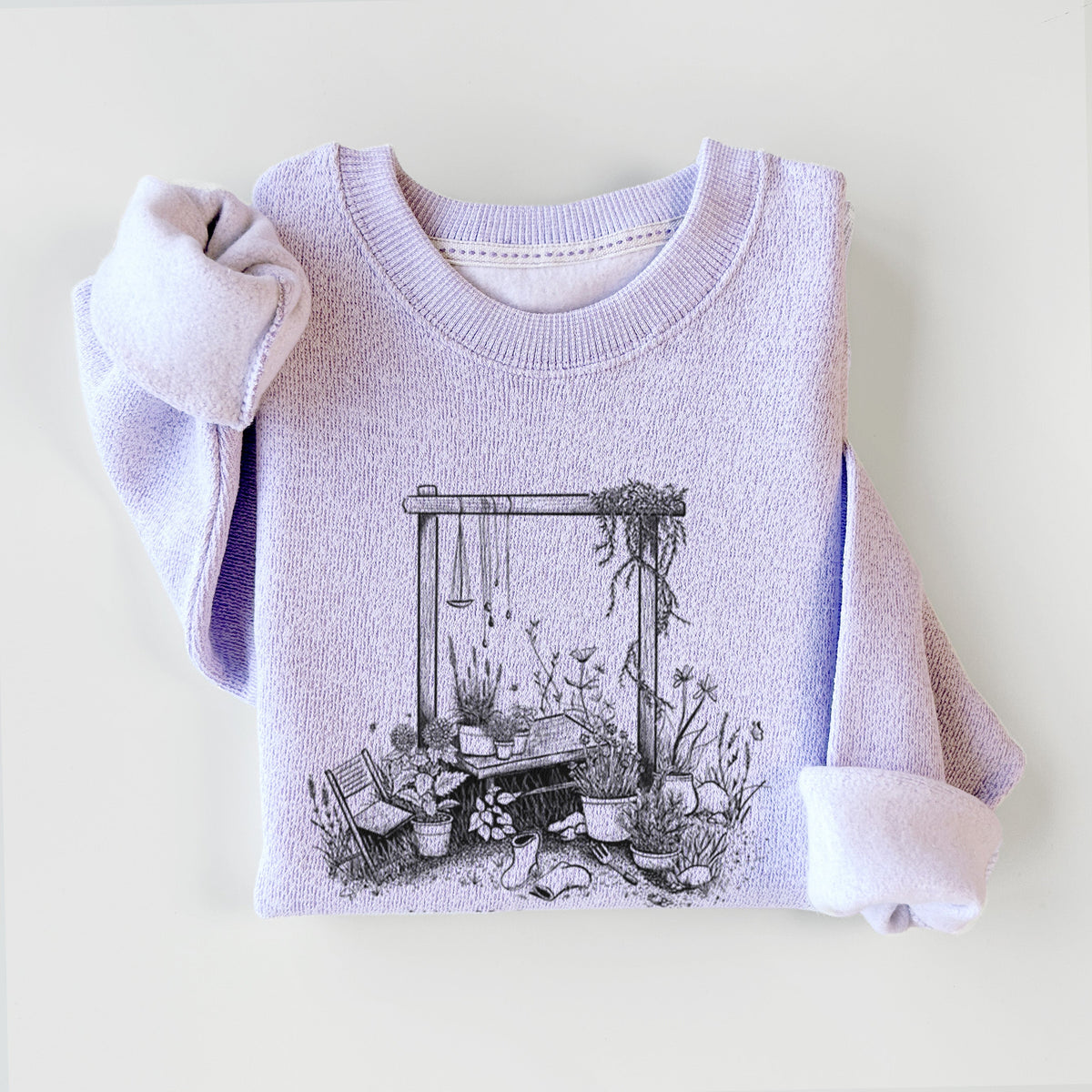 I'll Be In My Office — Garden - Knit Sweatshirt