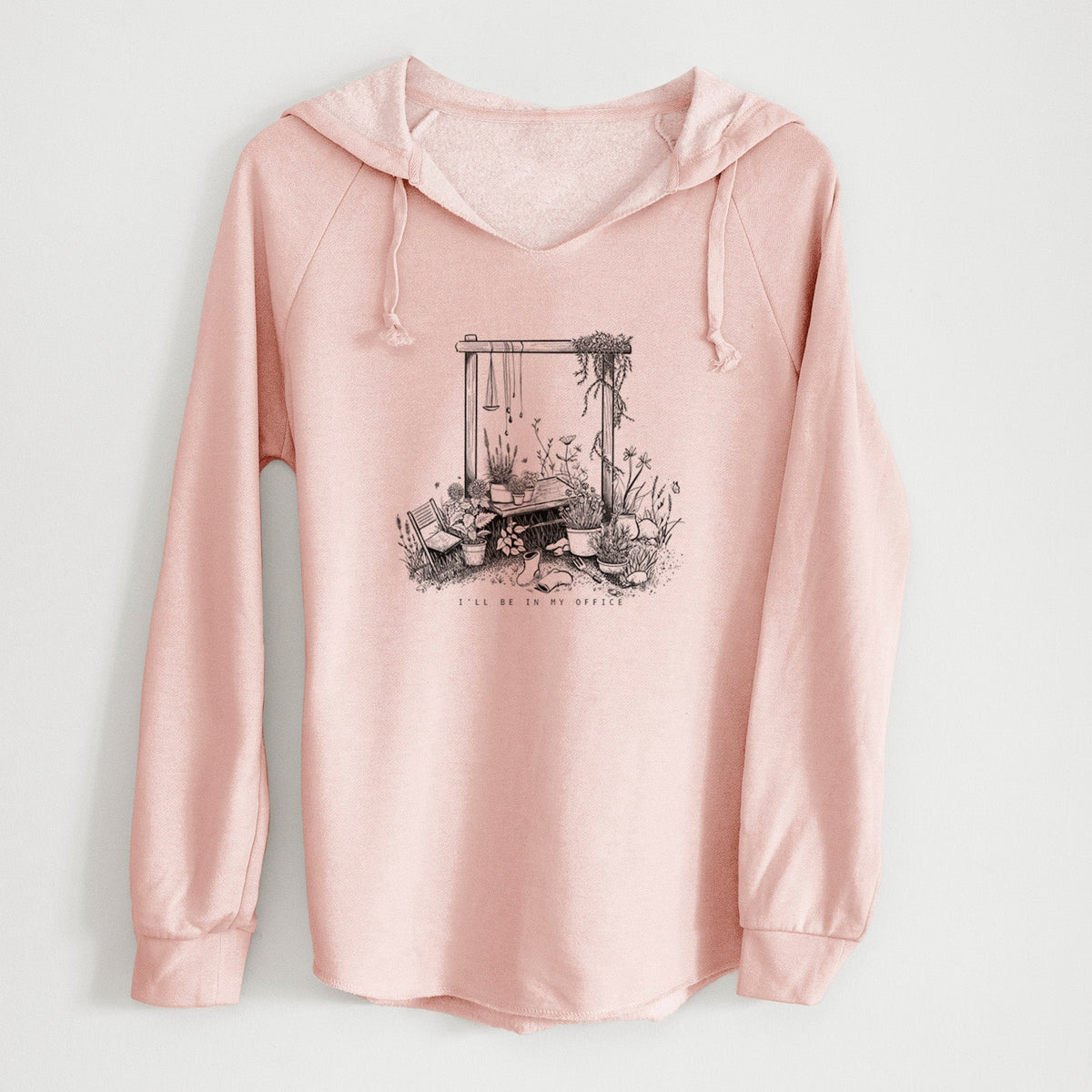 I'll Be In My Office — Garden - Cali Wave Hooded Sweatshirt