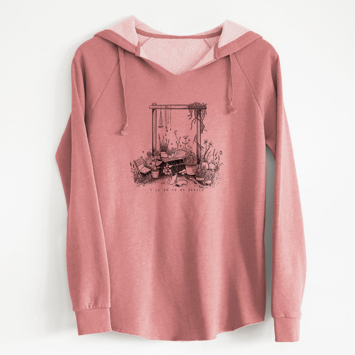 I'll Be In My Office — Garden - Cali Wave Hooded Sweatshirt