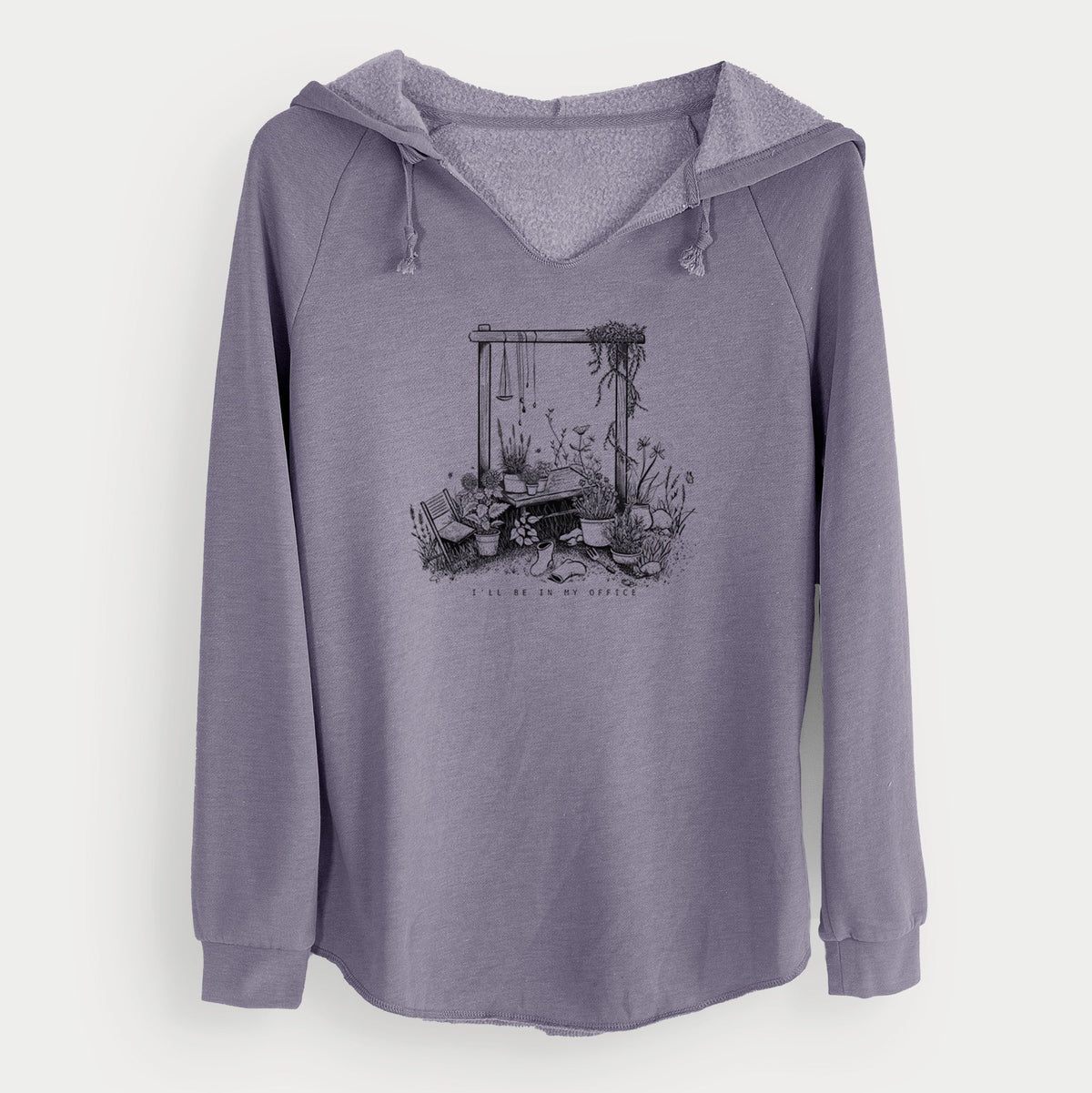 I'll Be In My Office — Garden - Cali Wave Hooded Sweatshirt