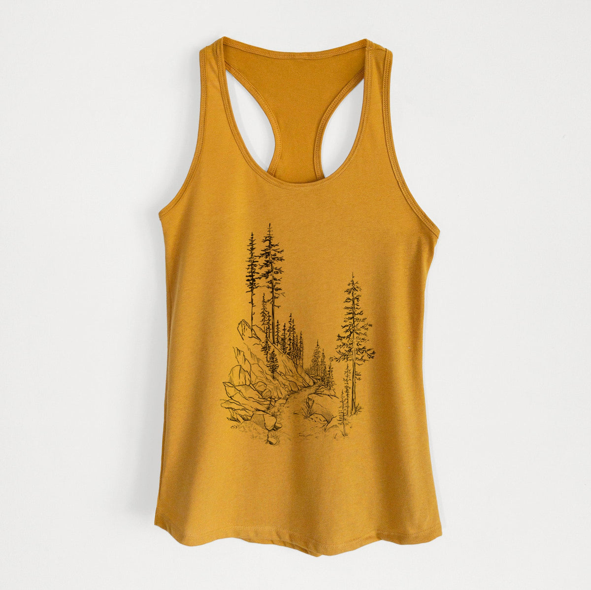 Into the Woods - Hiking - Women's Racerback Tanktop