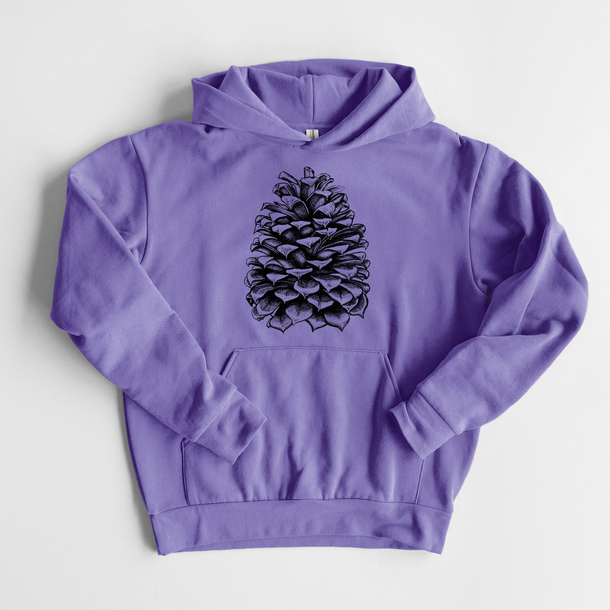 Pinus Jeffreyi - Jeffrey Pine Cone  - Statement Midweight Hoodie