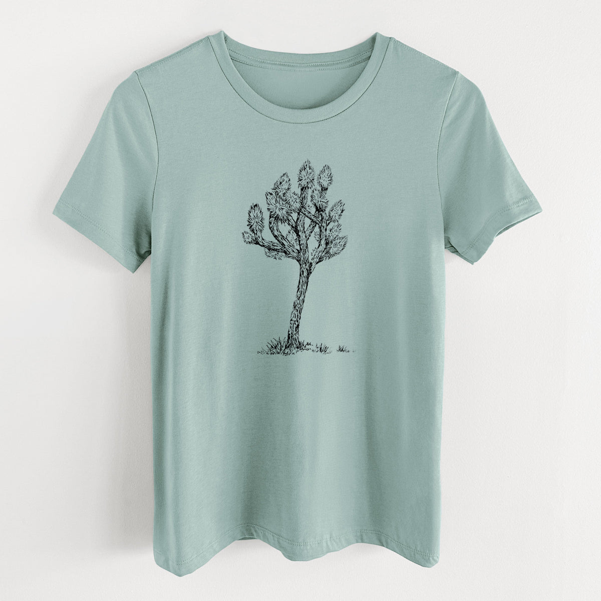 Yucca brevifolia - Joshua Tree - Women's Lightweight Relaxed Fit 100% Cotton Crewneck