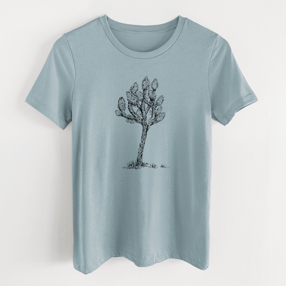 Yucca brevifolia - Joshua Tree - Women's Lightweight Relaxed Fit 100% Cotton Crewneck