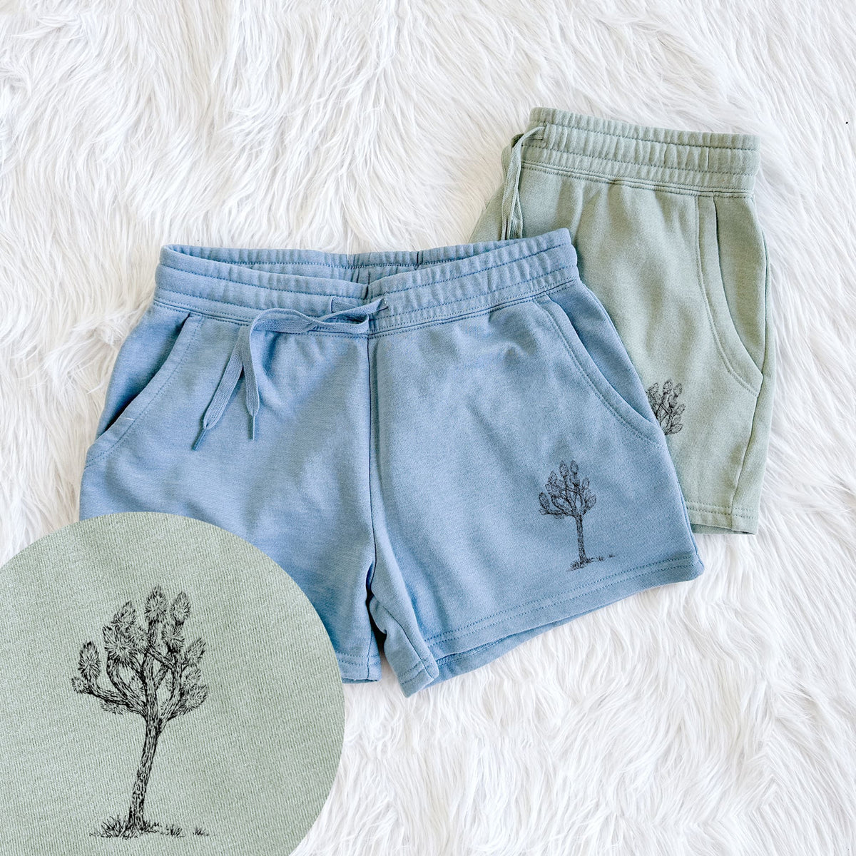 Yucca brevifolia - Joshua Tree - Women's Cali Wave Shorts
