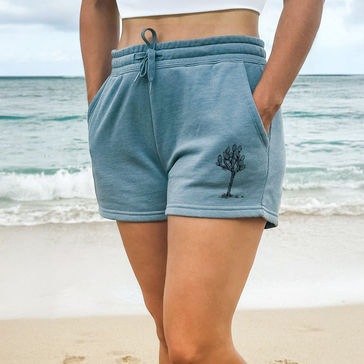Yucca brevifolia - Joshua Tree - Women's Cali Wave Shorts