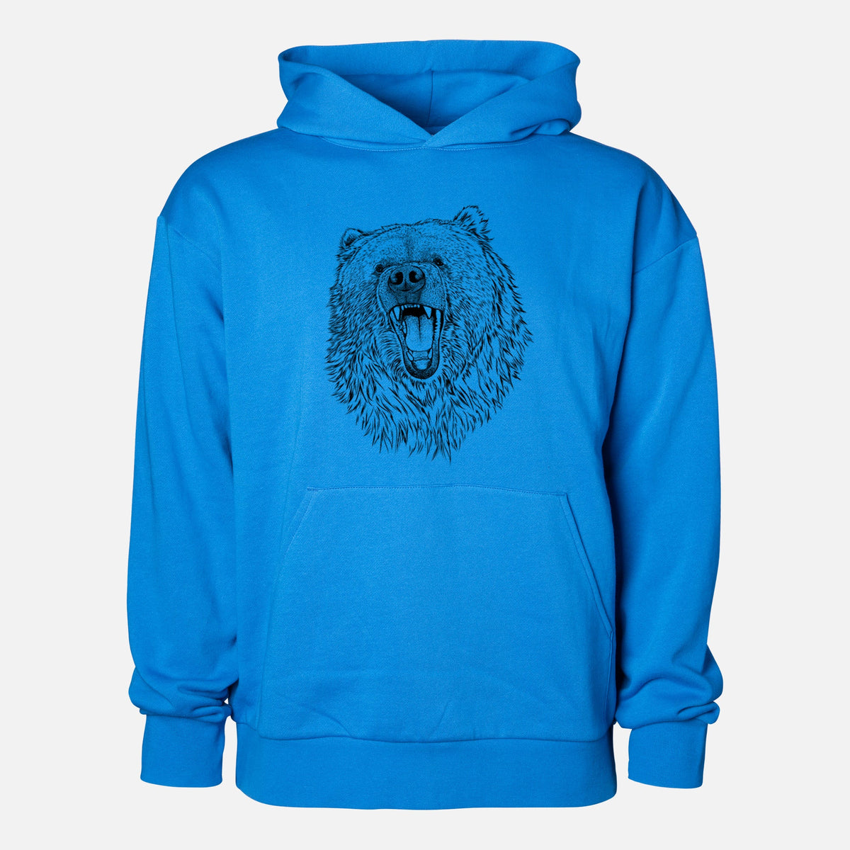 Ursus arctos - Kodiak Bear  - Statement Midweight Hoodie