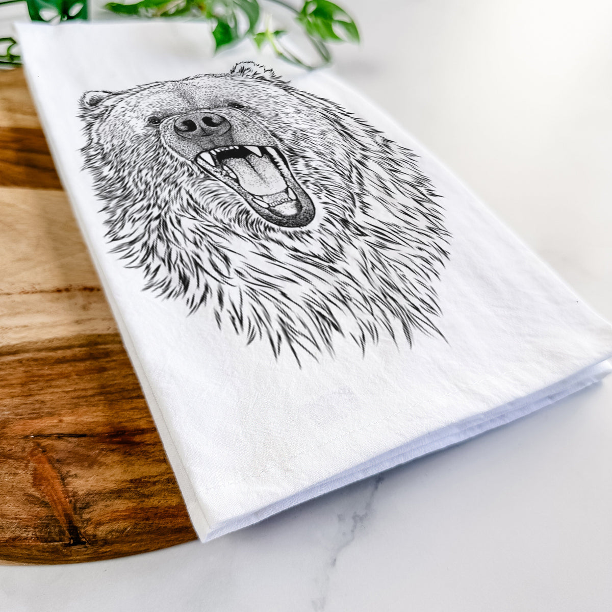 Ursus arctos - Kodiak Bear Tea Towel