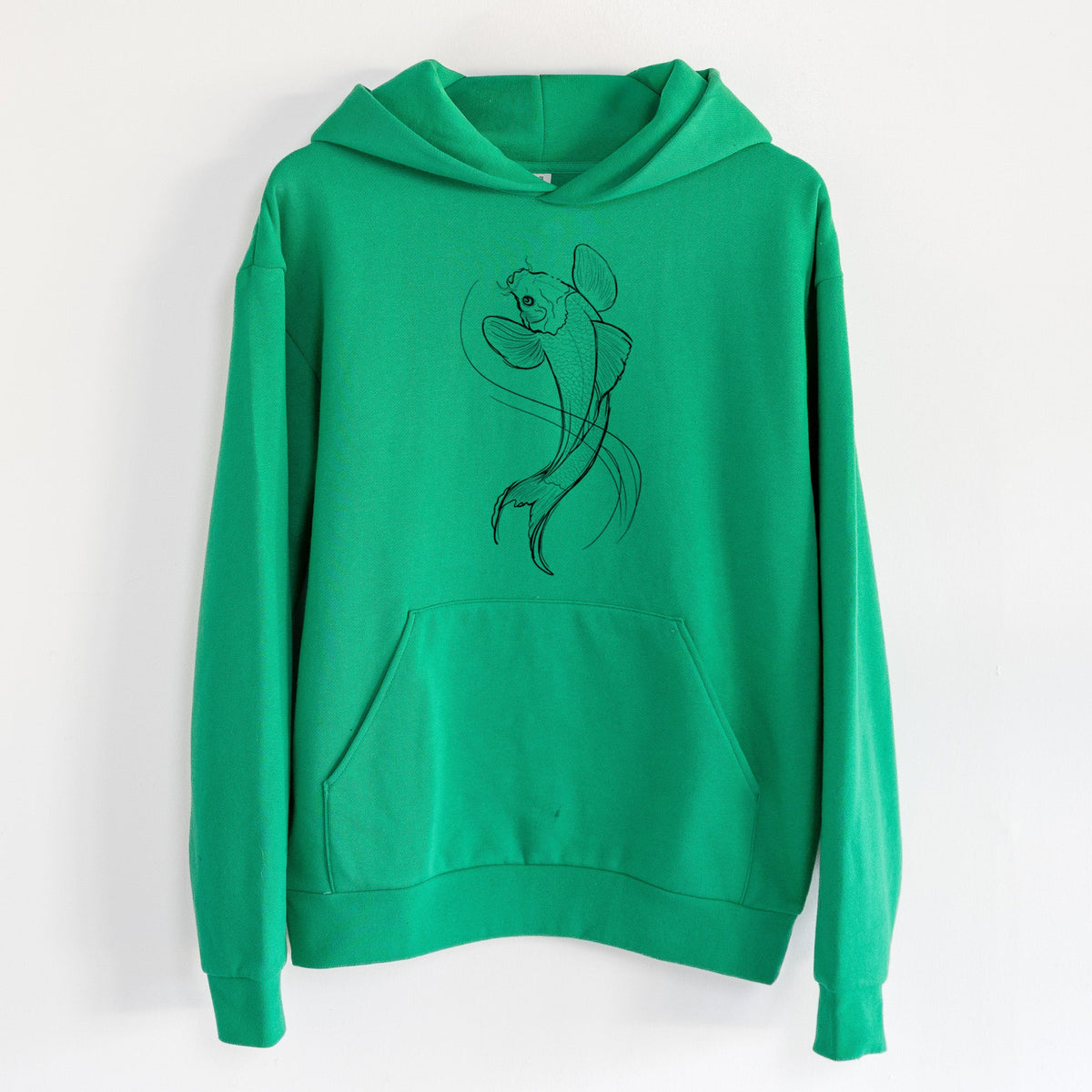 Koi Fish - Cyprinus rubrofuscus  - Statement Midweight Hoodie
