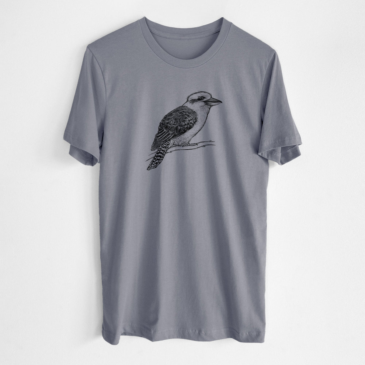 Kookaburra - Dacelo novaeguineae - Lightweight 100% Cotton Unisex Crewneck