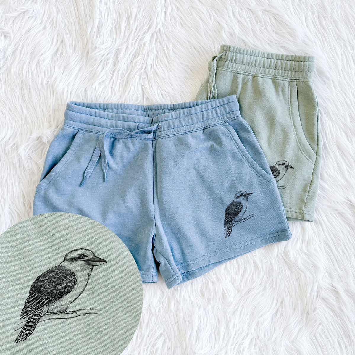Kookaburra - Dacelo novaeguineae - Women's Cali Wave Shorts