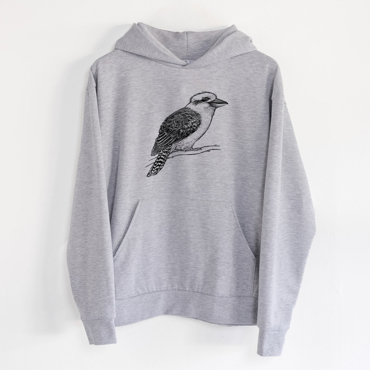 Kookaburra - Dacelo novaeguineae  - Statement Midweight Hoodie