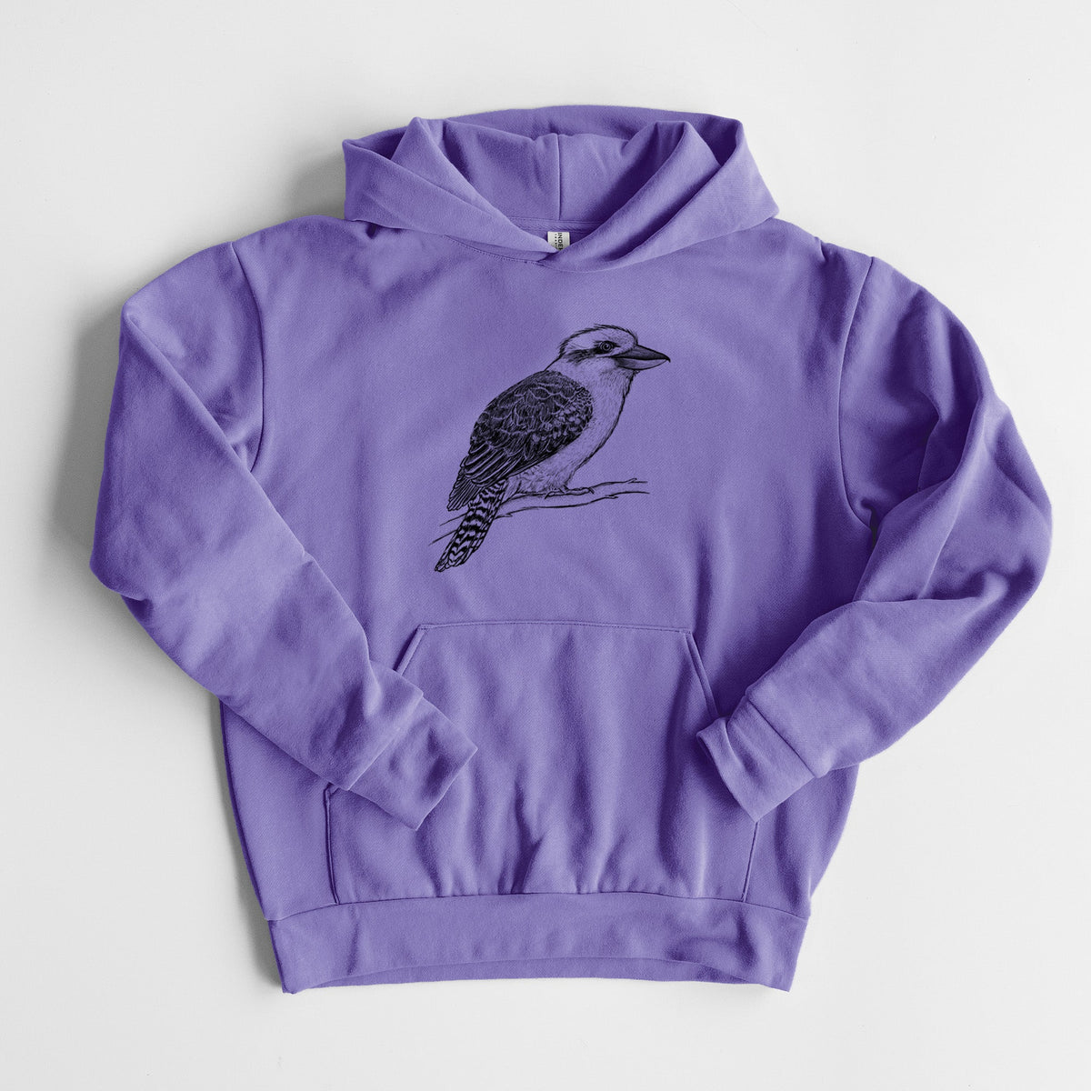 Kookaburra - Dacelo novaeguineae  - Statement Midweight Hoodie