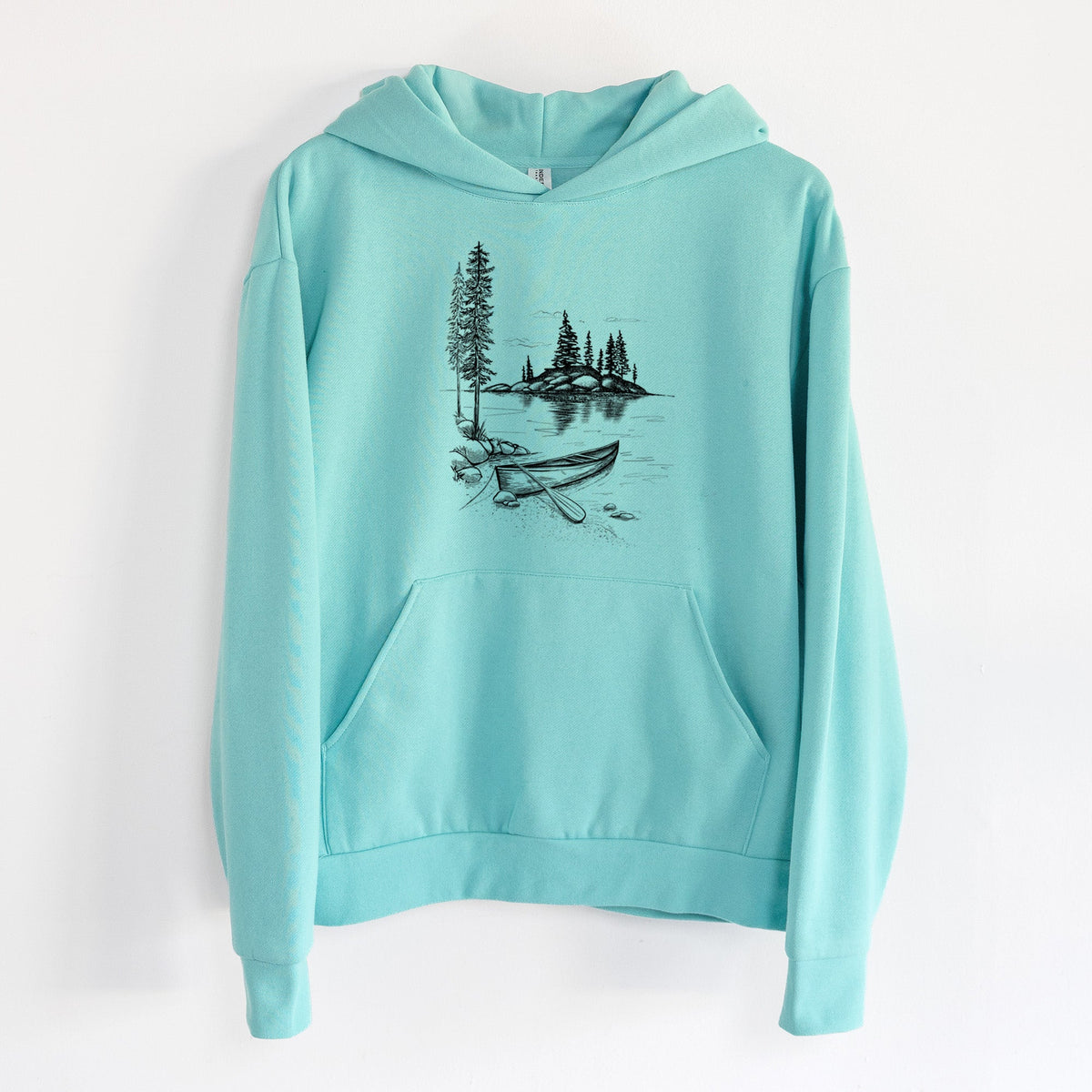 Lakeside Canoe  - Statement Midweight Hoodie
