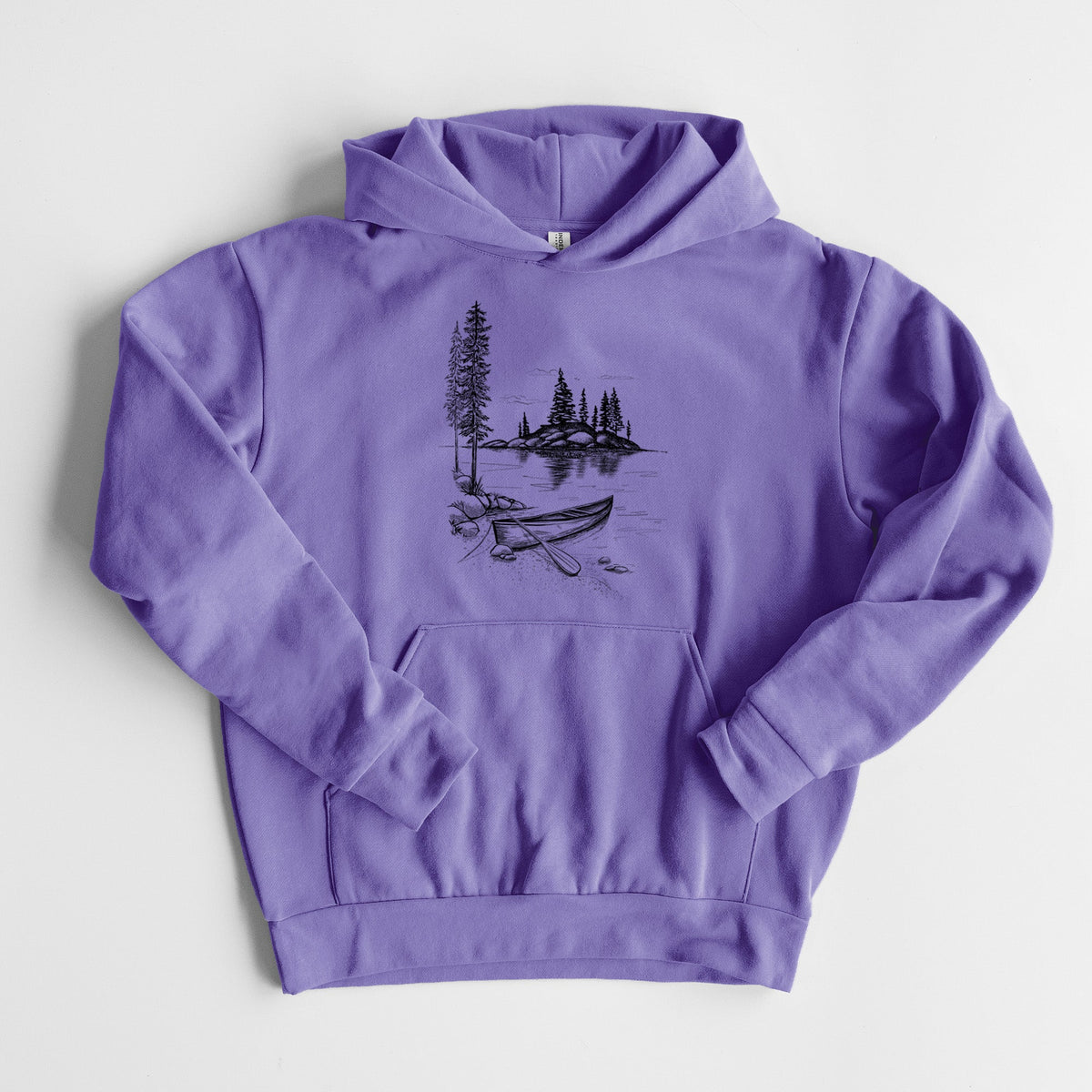 Lakeside Canoe  - Statement Midweight Hoodie
