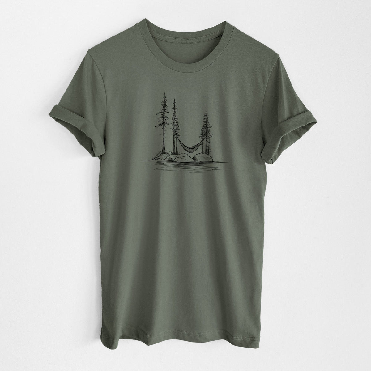 Lakeside Hammock - Lightweight 100% Cotton Unisex Crewneck