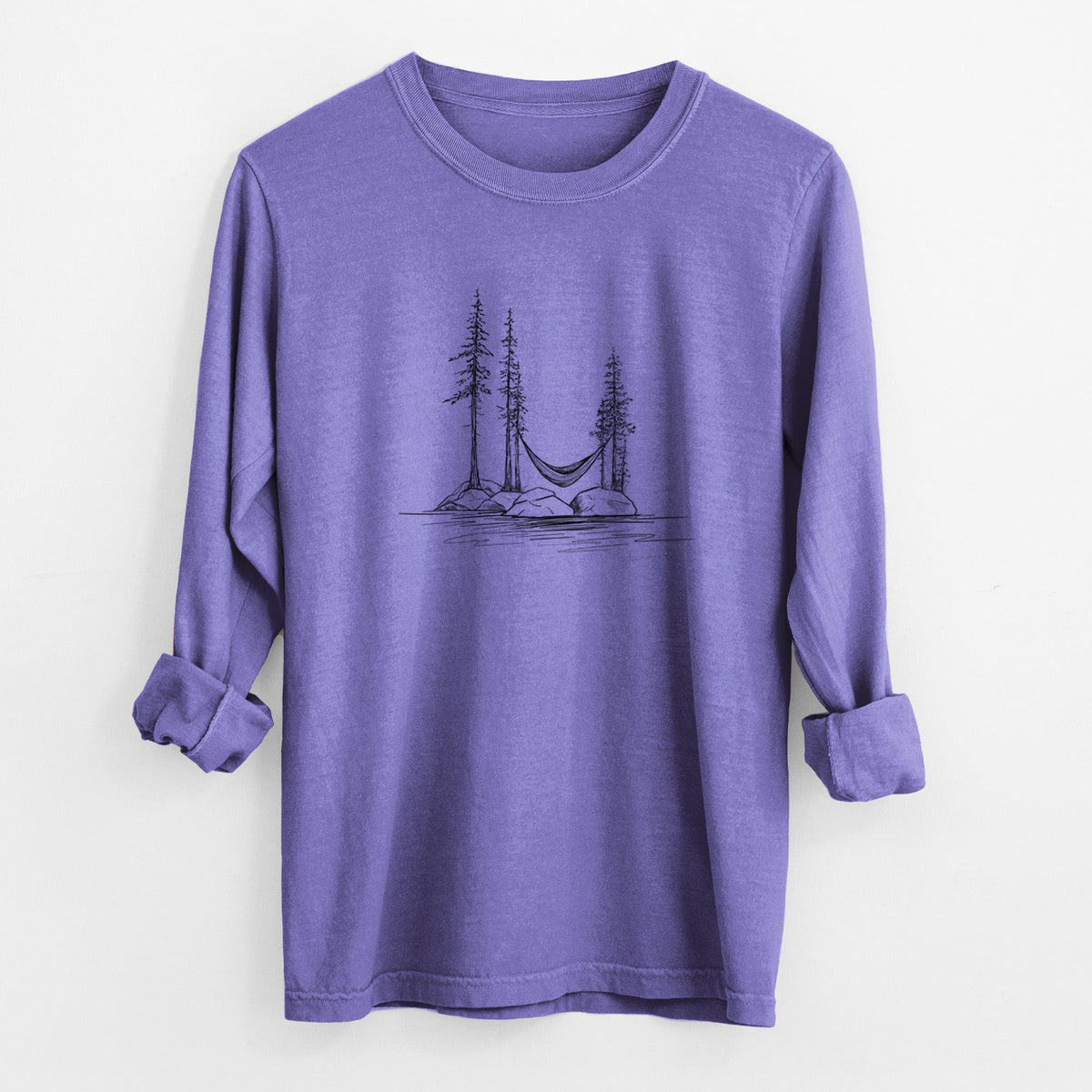 Lakeside Hammock - Unisex Comfort Colors 100% Cotton Long Sleeve