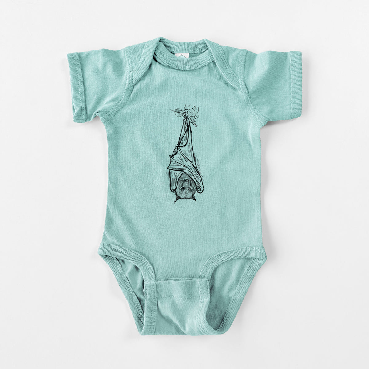 Pteropus vampyrus - Large Flying Fox - Baby Fine Jersey Bodysuit