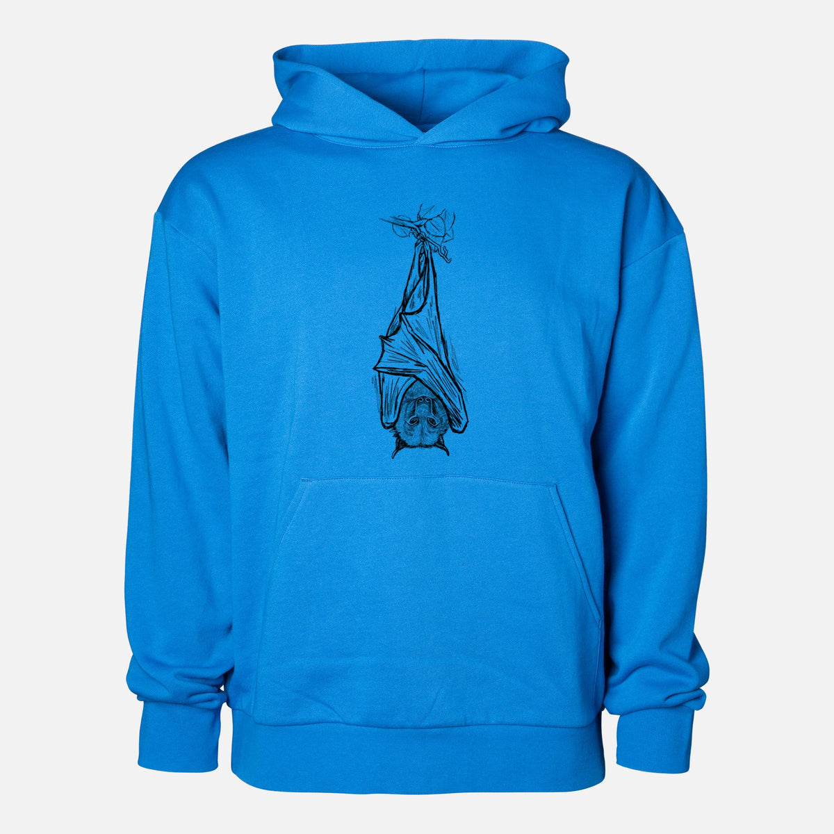 Pteropus vampyrus - Large Flying Fox  - Statement Midweight Hoodie