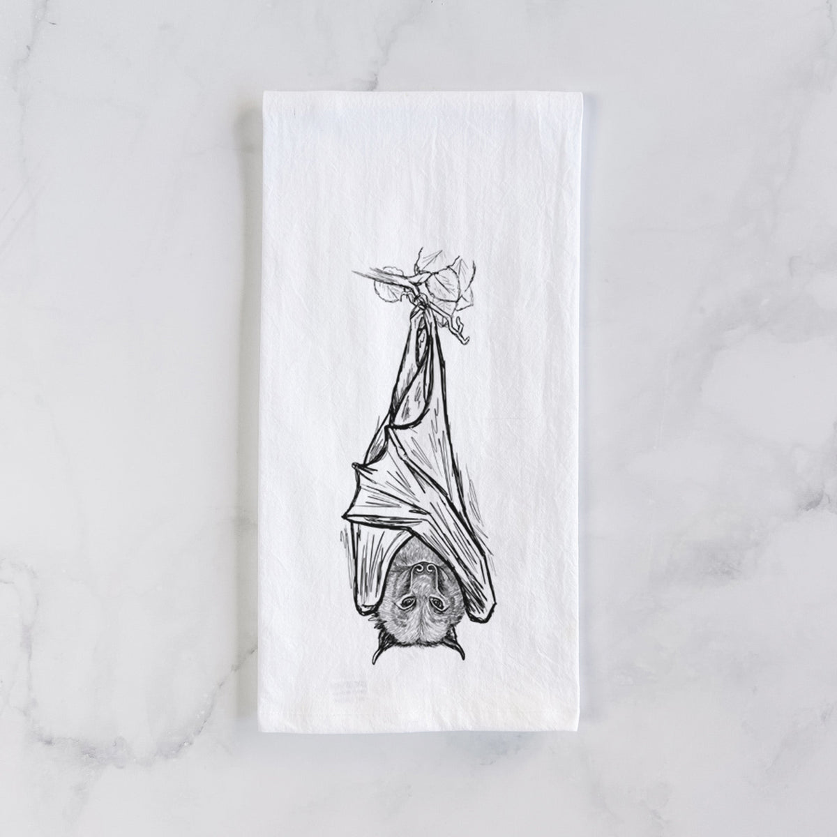 Pteropus vampyrus - Large Flying Fox Tea Towel