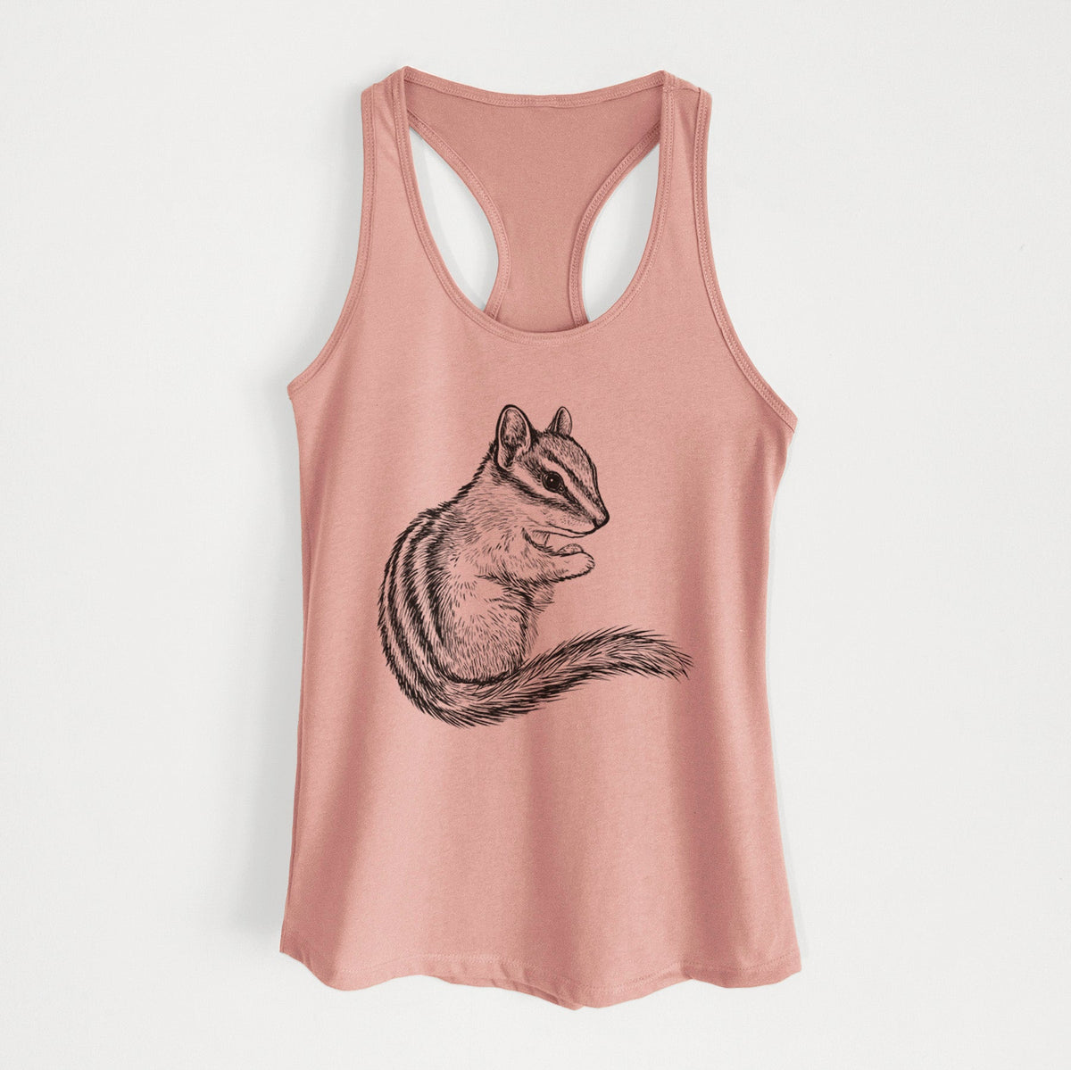 Chipmunk - Neotamias minimus - Women's Racerback Tanktop