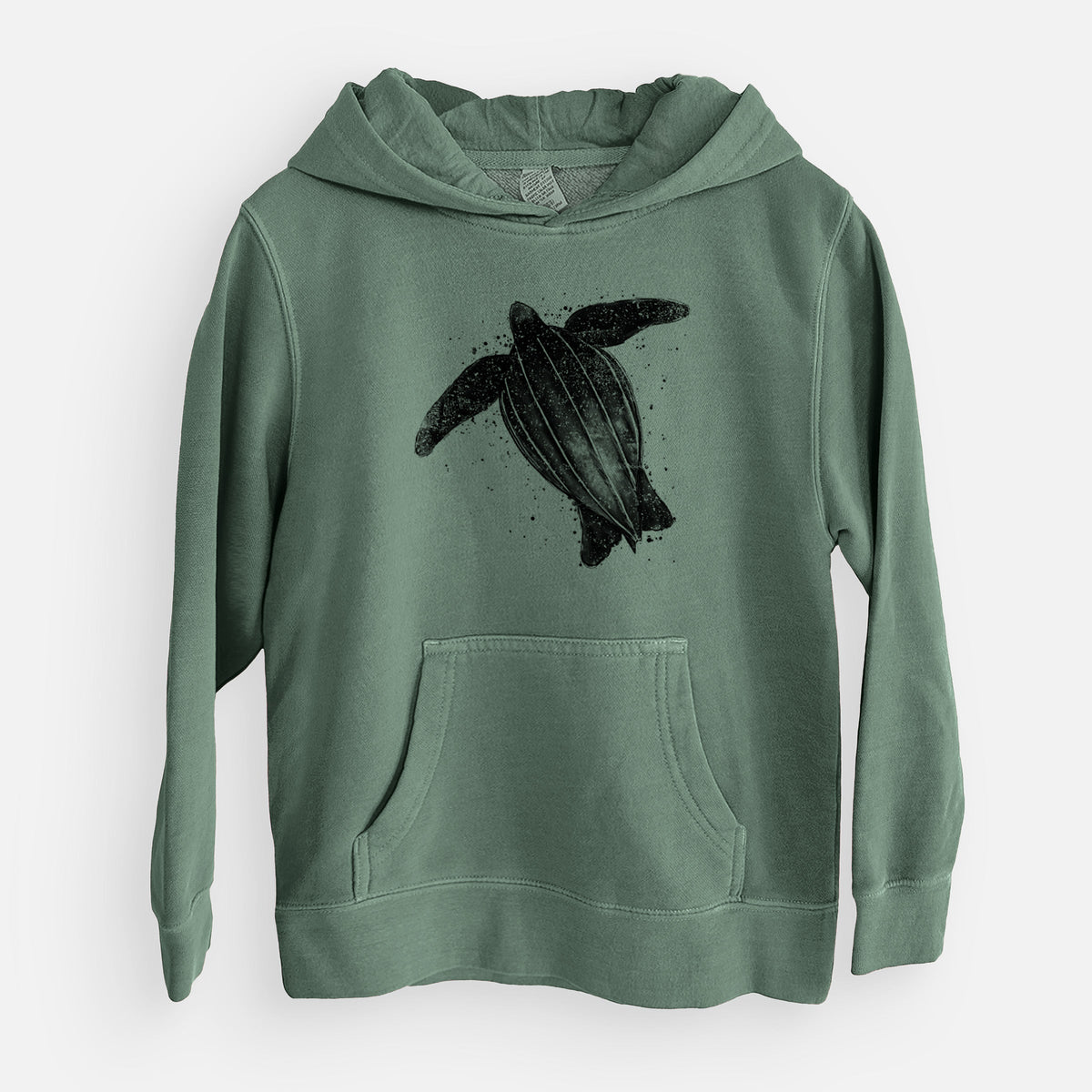 Leatherback - Dermochelys coriacea - Youth Pigment Dyed Hoodie