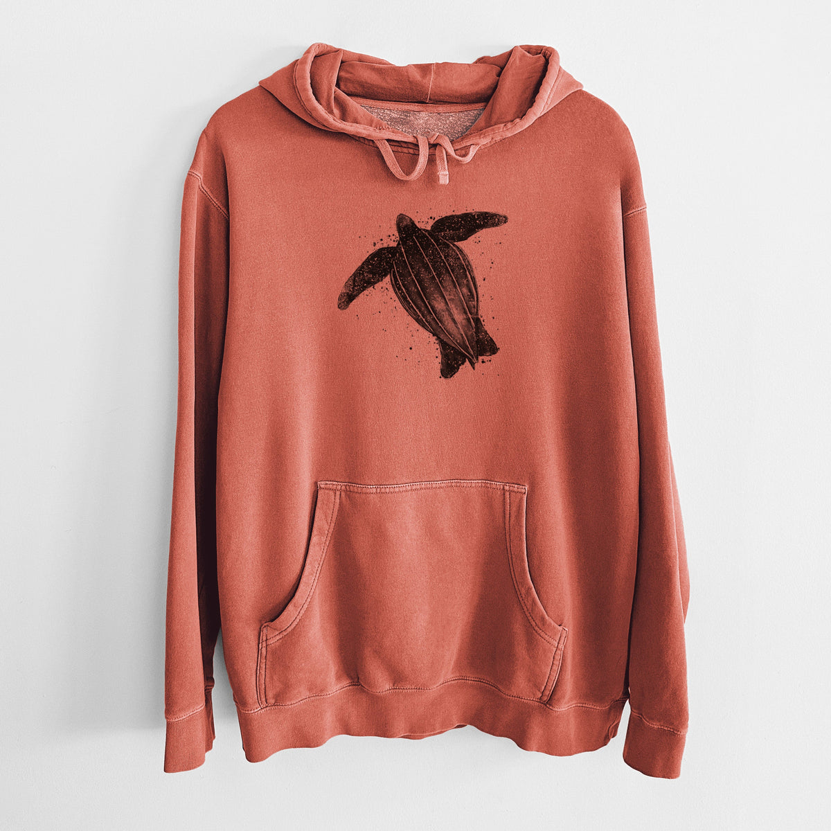 Leatherback - Dermochelys coriacea - Unisex Pigment Dyed Hoodie