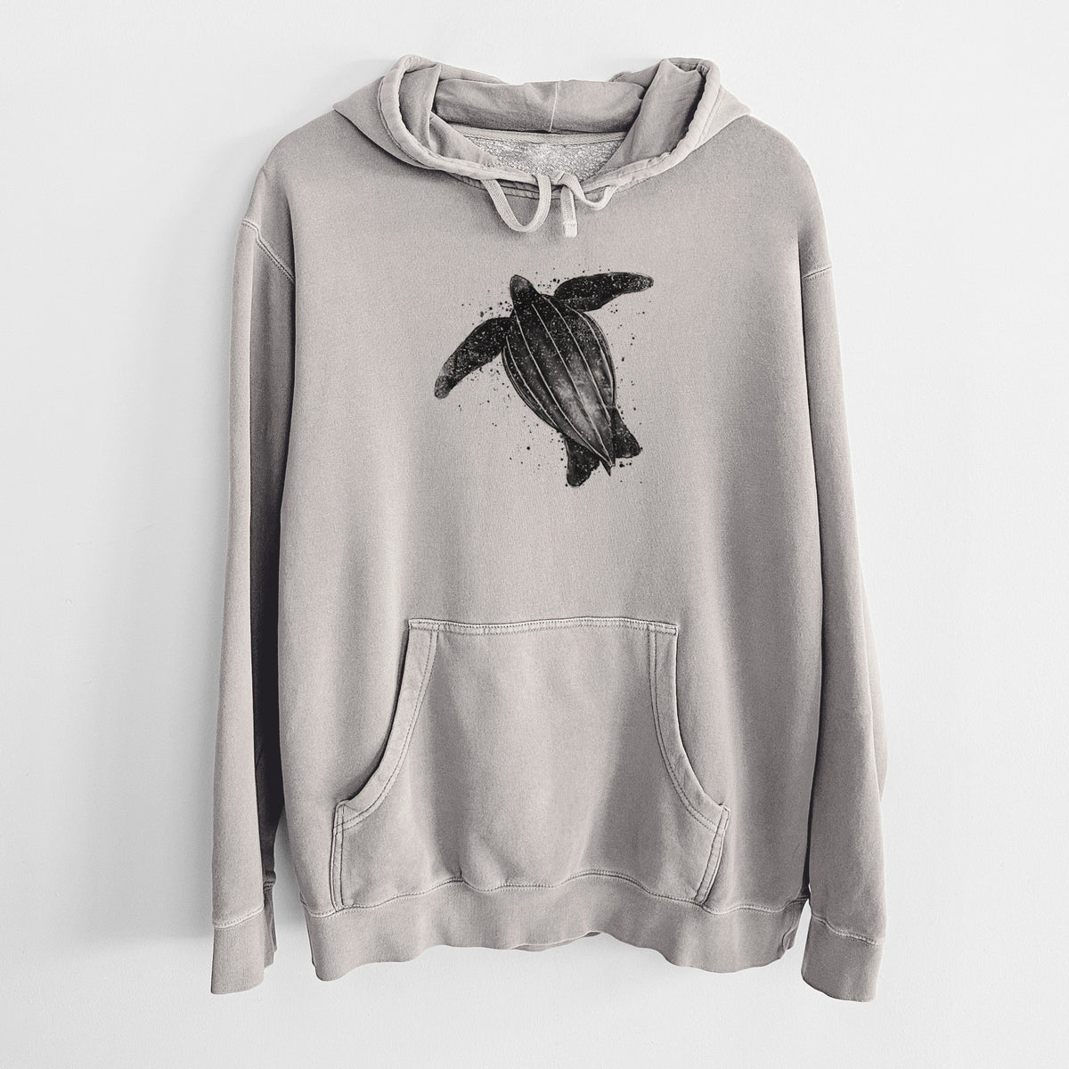 Leatherback - Dermochelys coriacea - Unisex Pigment Dyed Hoodie