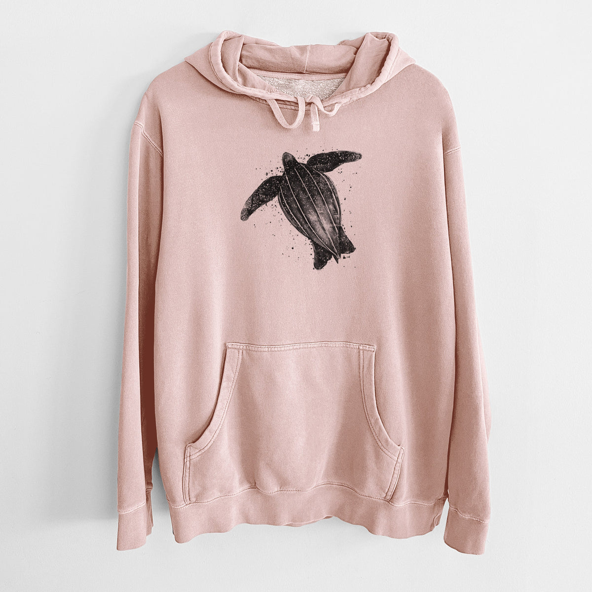 Leatherback - Dermochelys coriacea - Unisex Pigment Dyed Hoodie