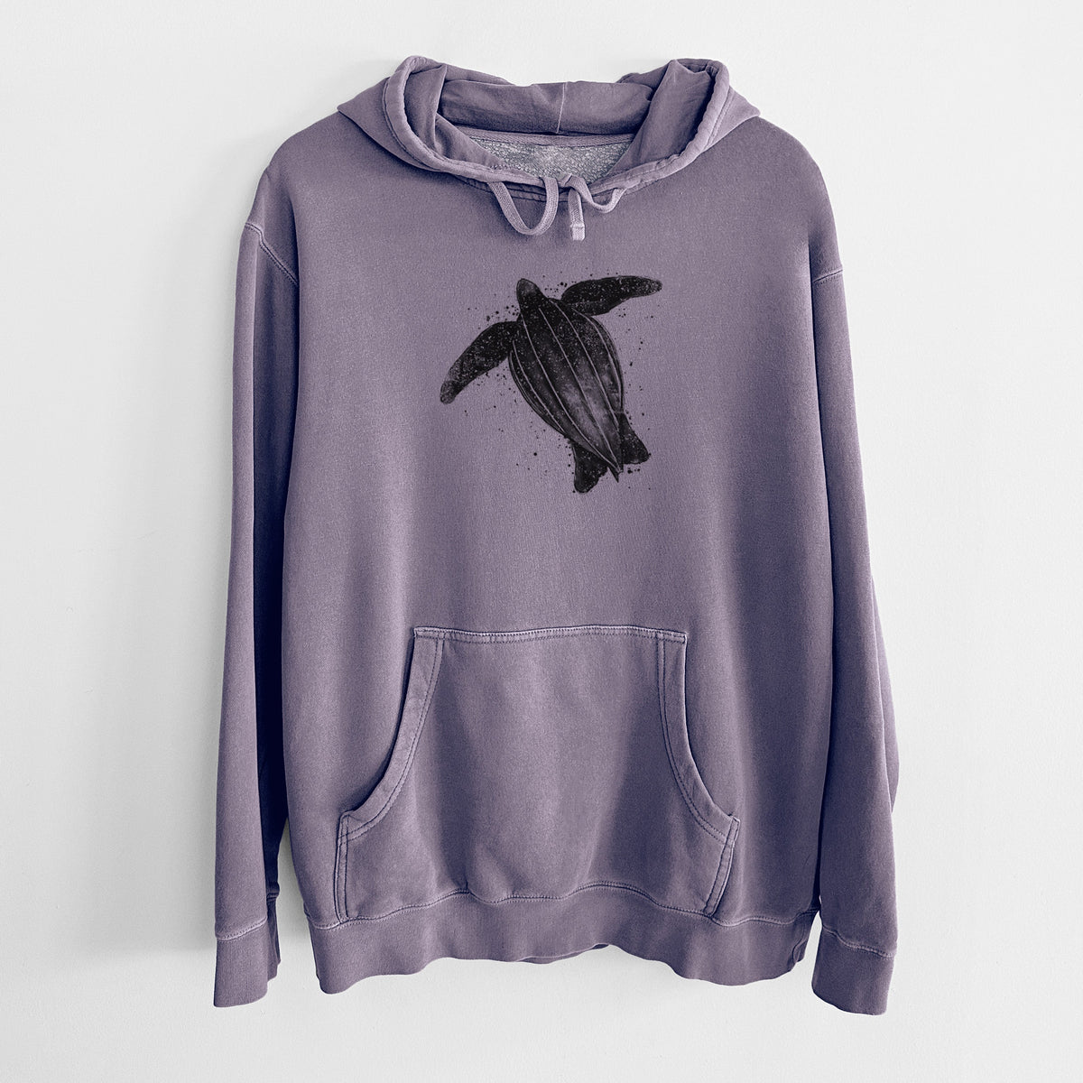Leatherback - Dermochelys coriacea - Unisex Pigment Dyed Hoodie