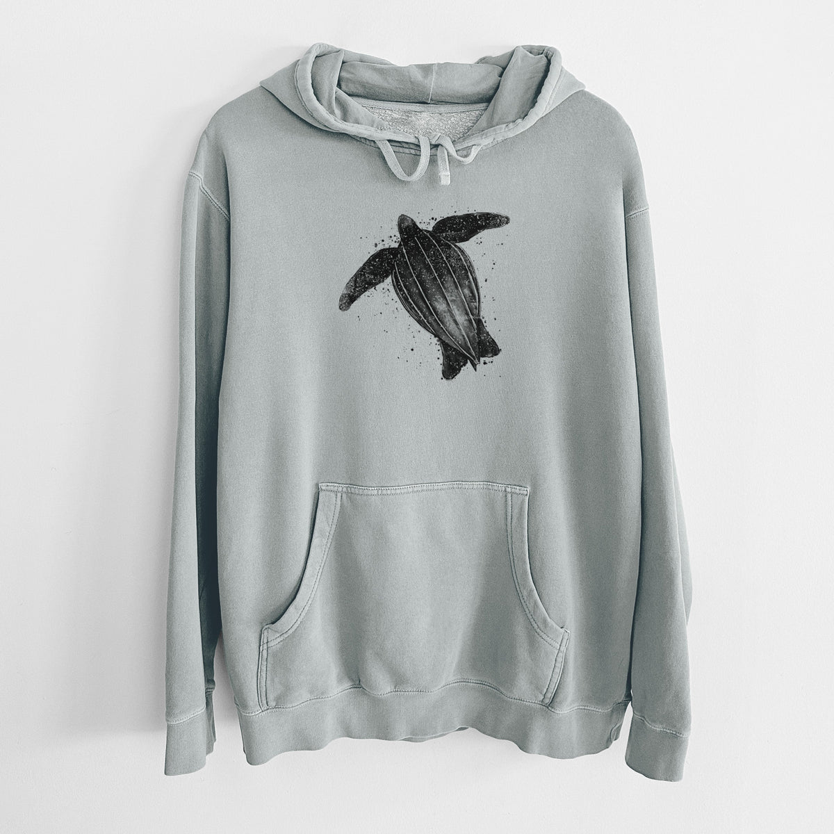 Leatherback - Dermochelys coriacea - Unisex Pigment Dyed Hoodie