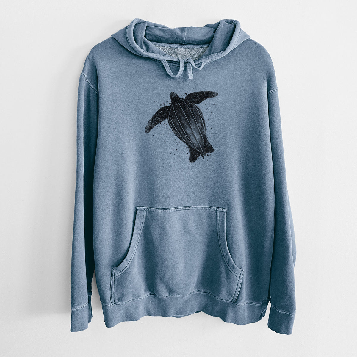 Leatherback - Dermochelys coriacea - Unisex Pigment Dyed Hoodie