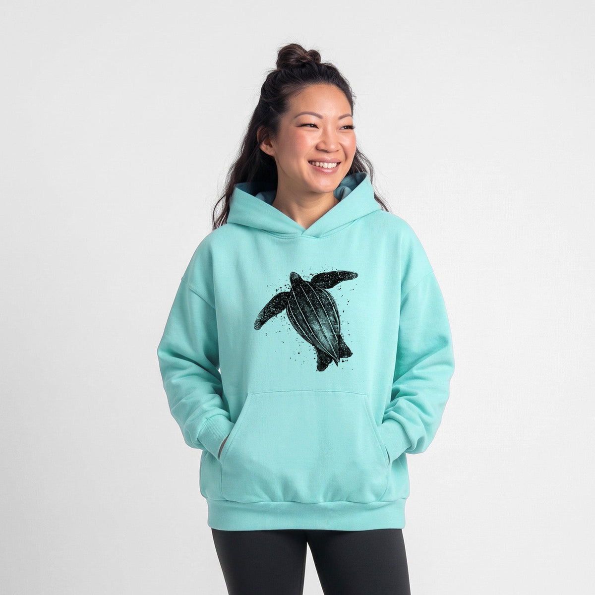 Leatherback - Dermochelys coriacea  - Statement Midweight Hoodie