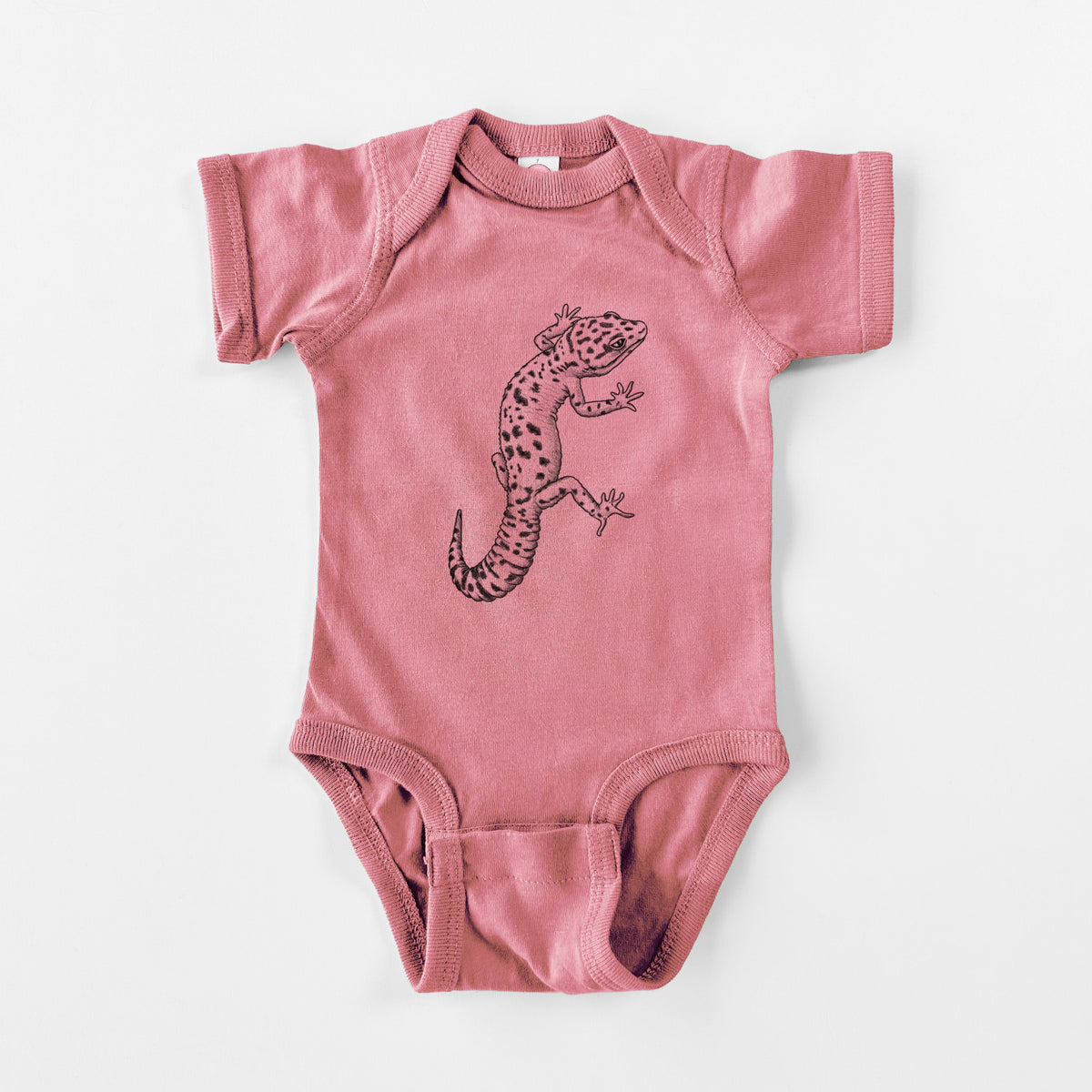 Eublepharis macularius - Leopard Gecko - Baby Fine Jersey Bodysuit