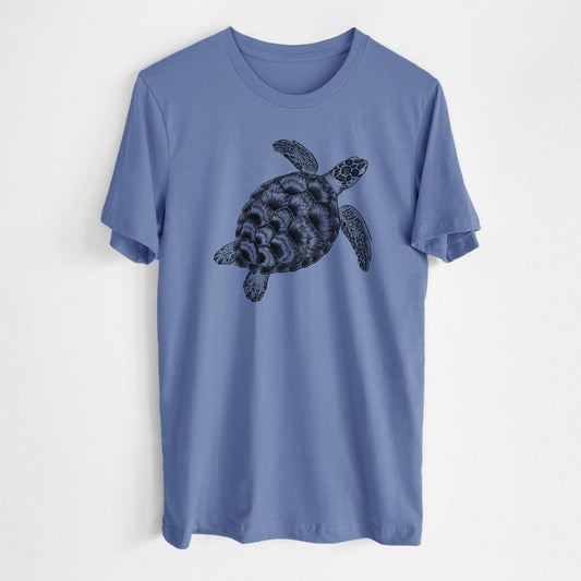 Loggerhead Sea Turtle - Caretta caretta - Lightweight 100% Cotton Unisex Crewneck