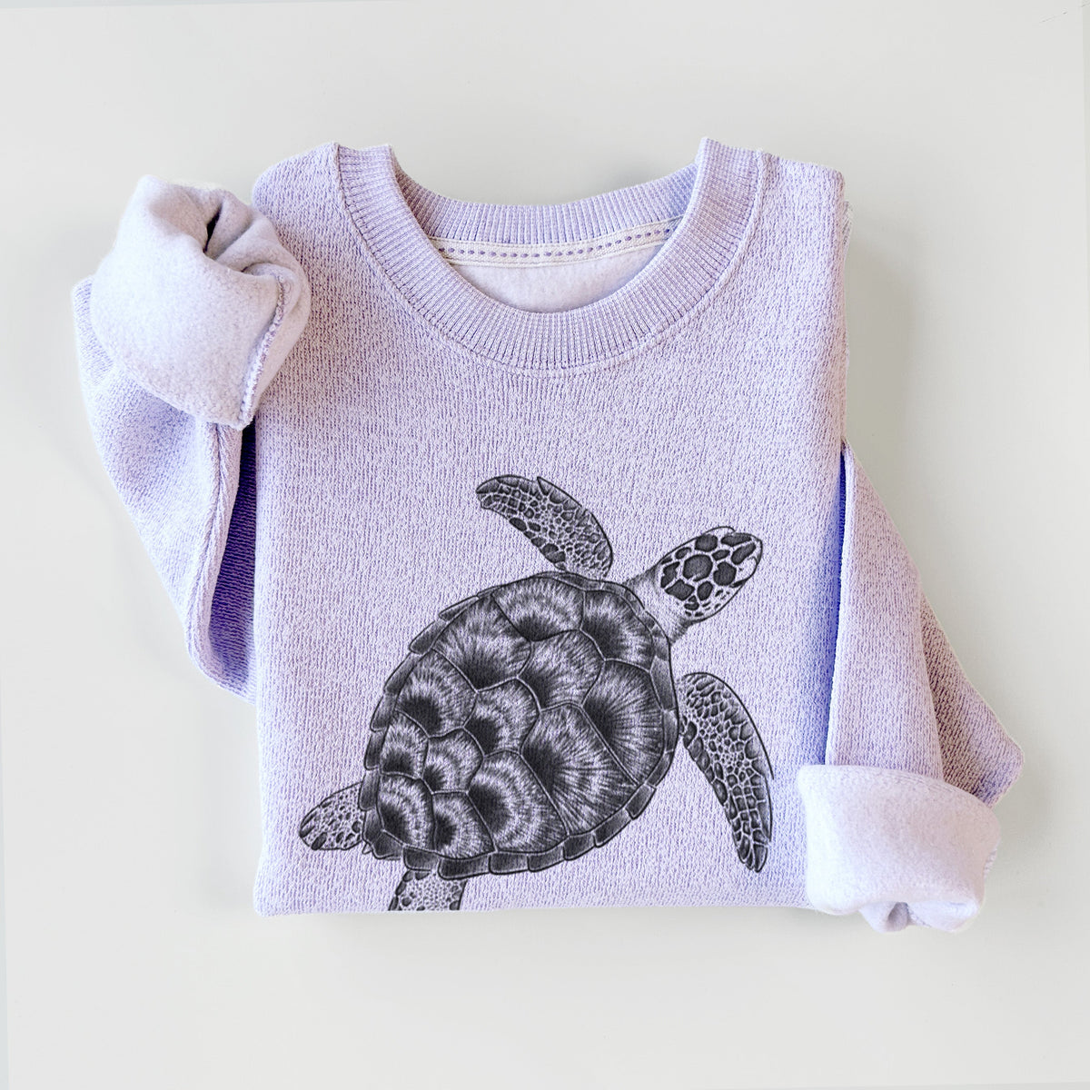 Loggerhead Sea Turtle - Caretta caretta - Knit Sweatshirt