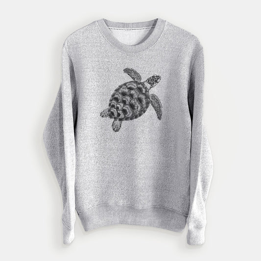 Loggerhead Sea Turtle - Caretta caretta - Knit Sweatshirt