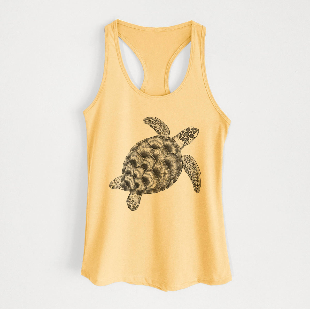 Loggerhead Sea Turtle - Caretta caretta - Women's Racerback Tanktop