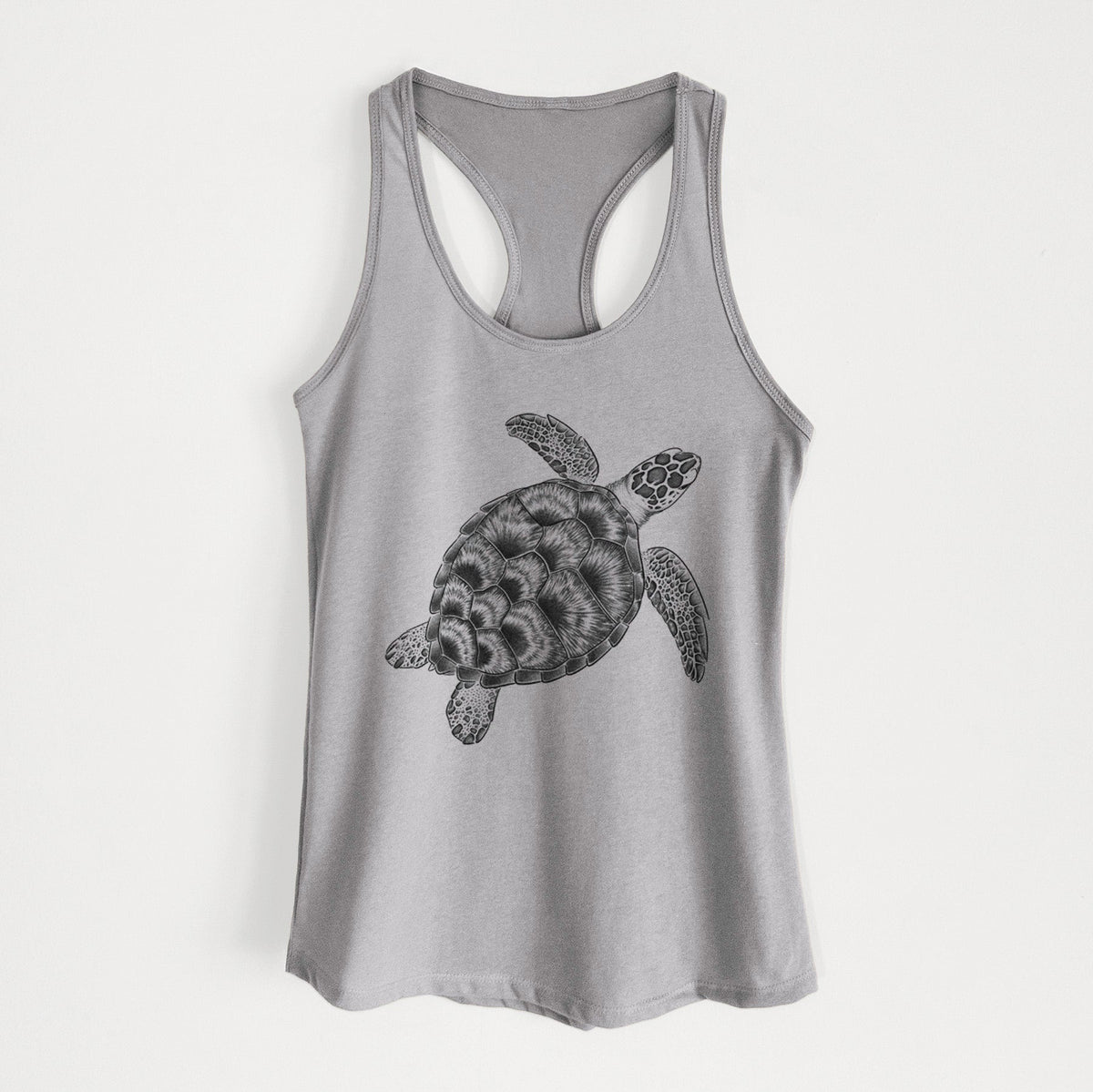 Loggerhead Sea Turtle - Caretta caretta - Women's Racerback Tanktop