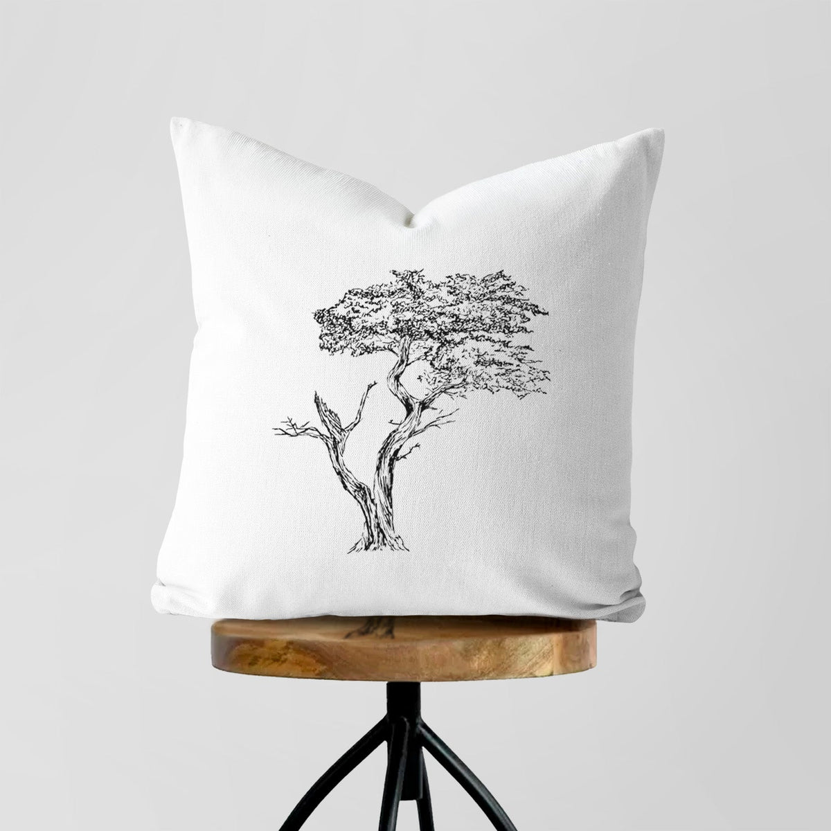 The Lone Cypress - Cupressus Macrocarpa - Monterey Cypress - Throw Pillow Cover