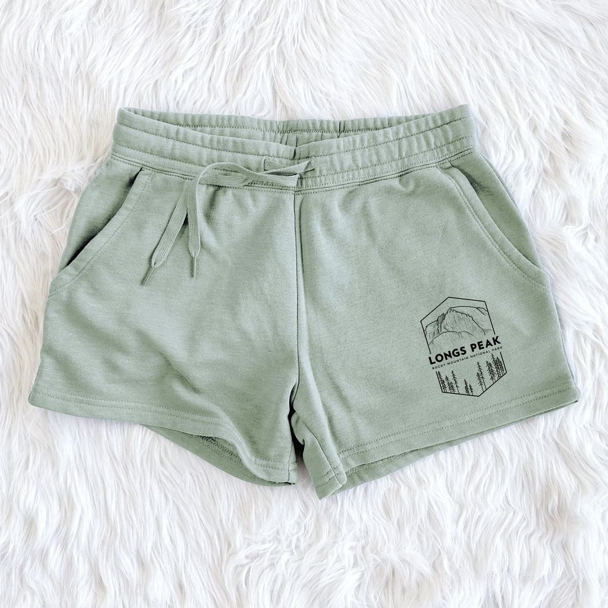Longs Peak - Rocky Mountain National Park - Women's Cali Wave Shorts