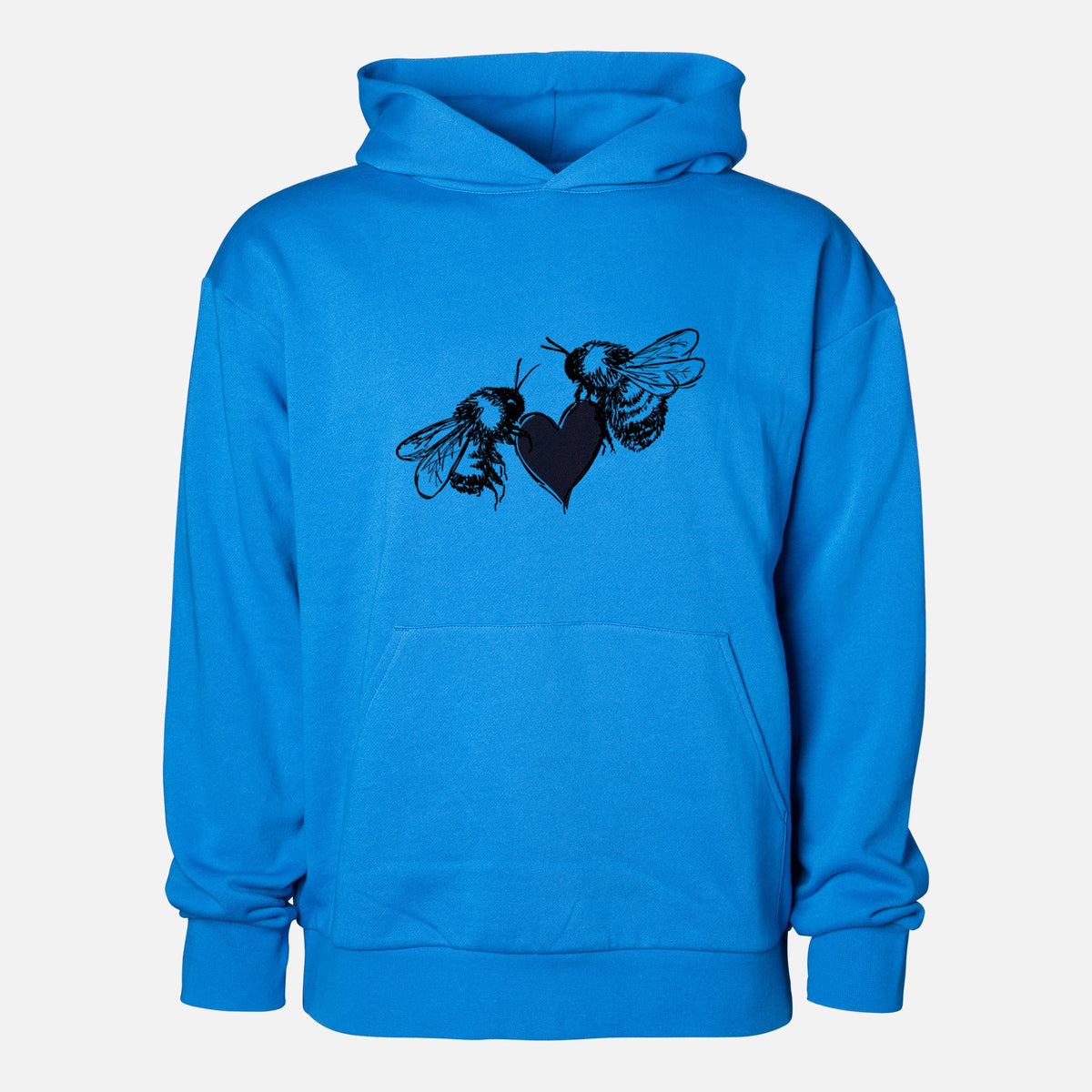 Love Bees  - Statement Midweight Hoodie